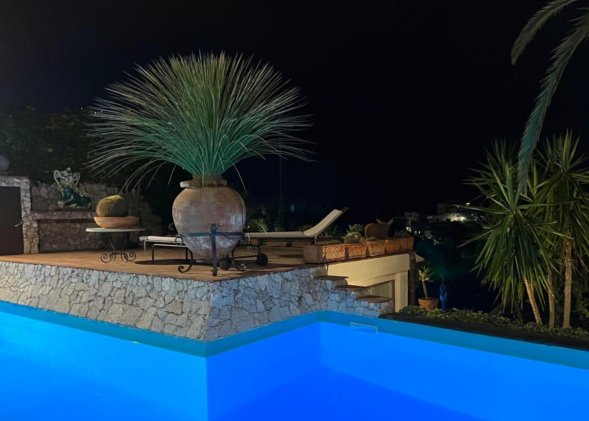 Villa Lou Taormina Private Villa With Panoramic Sea View Pool Dış mekan fotoğraf