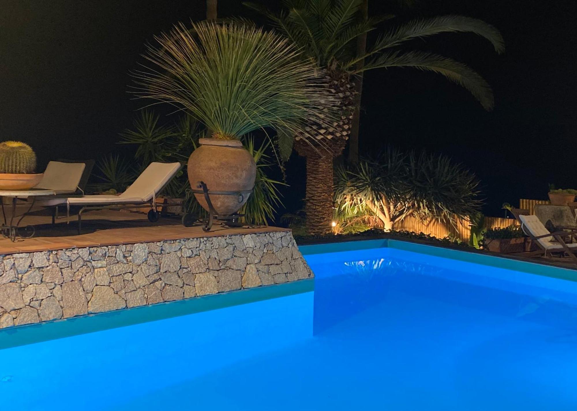 Villa Lou Taormina Private Villa With Panoramic Sea View Pool Dış mekan fotoğraf