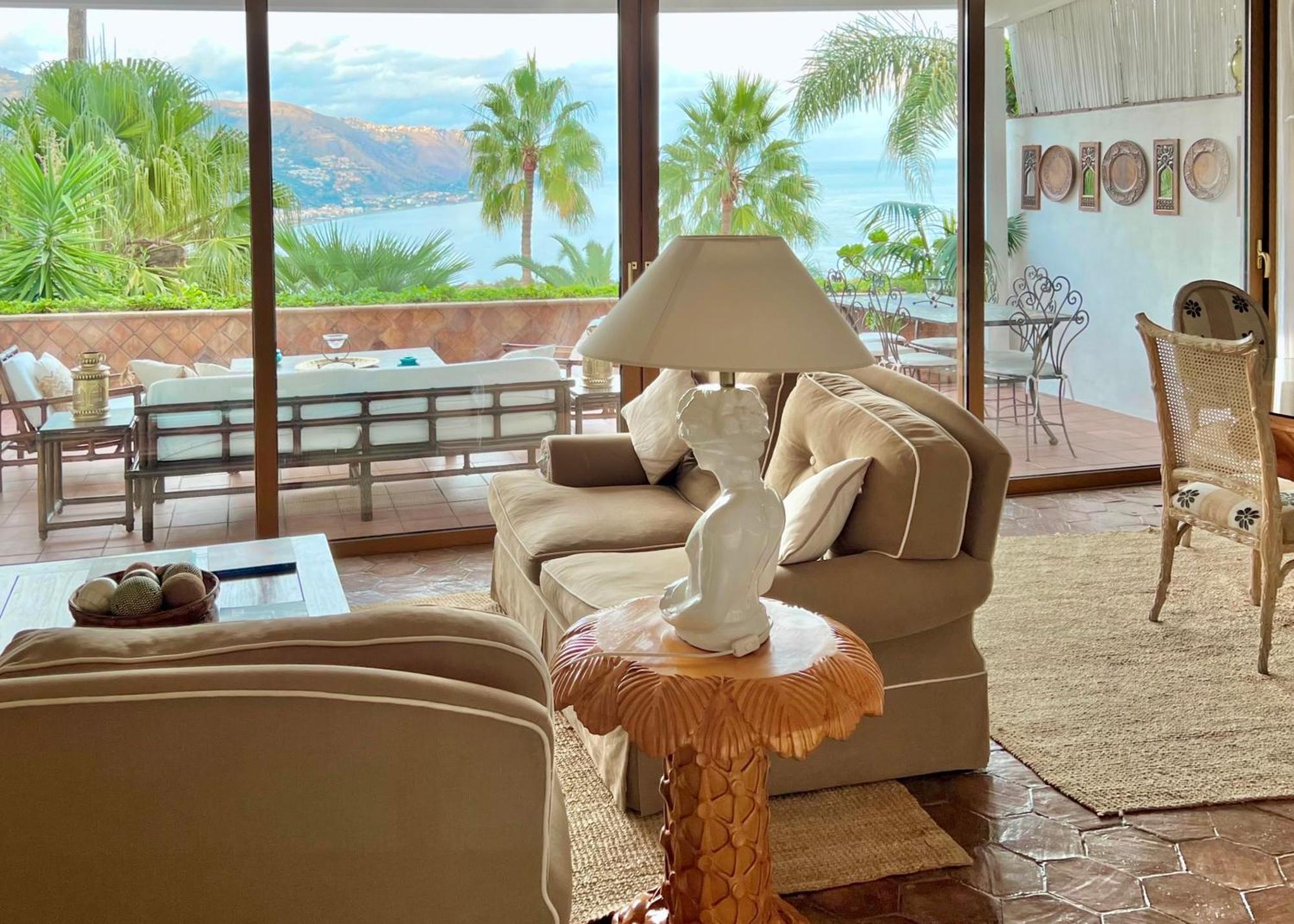 Villa Lou Taormina Private Villa With Panoramic Sea View Pool Dış mekan fotoğraf