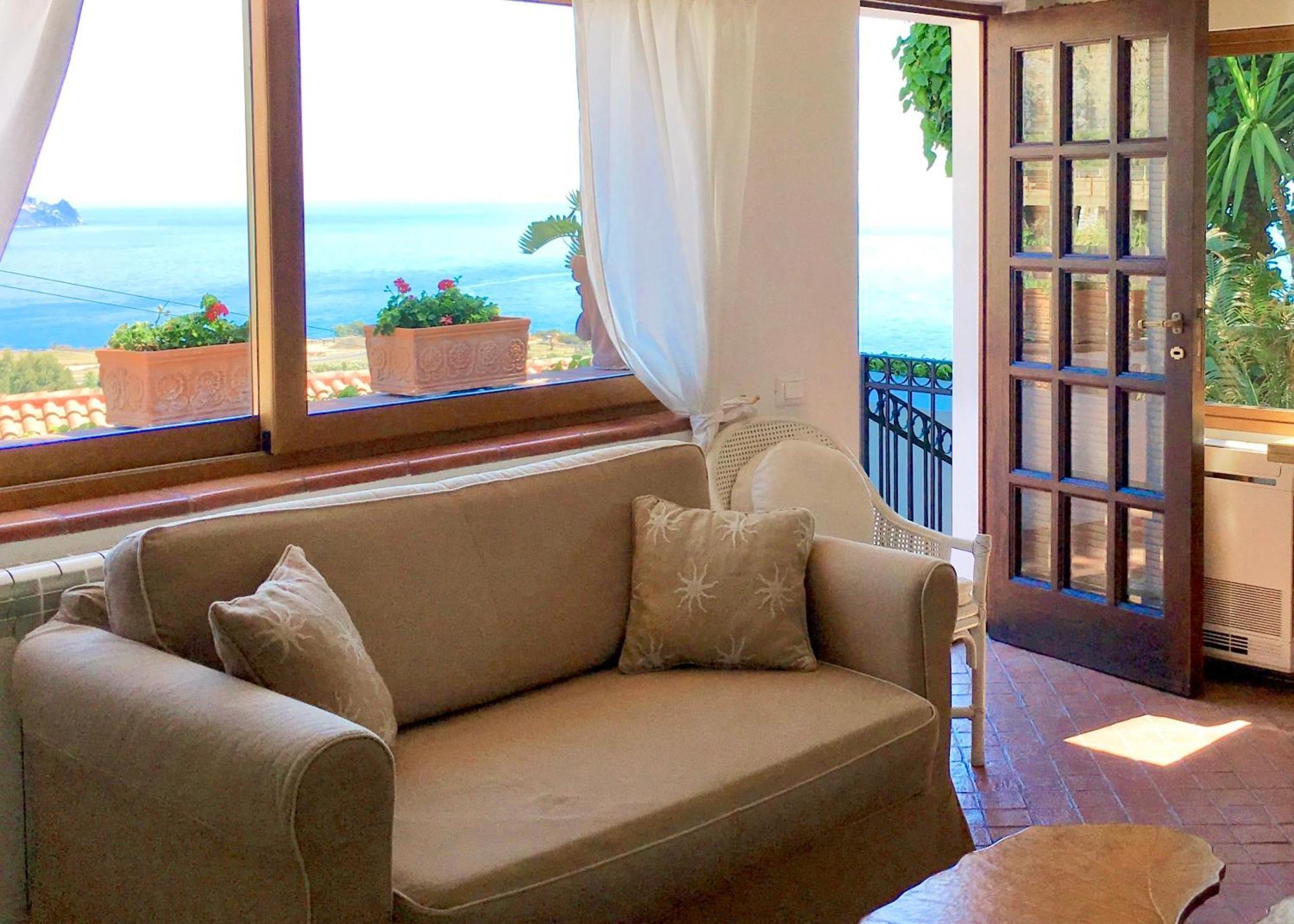 Villa Lou Taormina Private Villa With Panoramic Sea View Pool Dış mekan fotoğraf