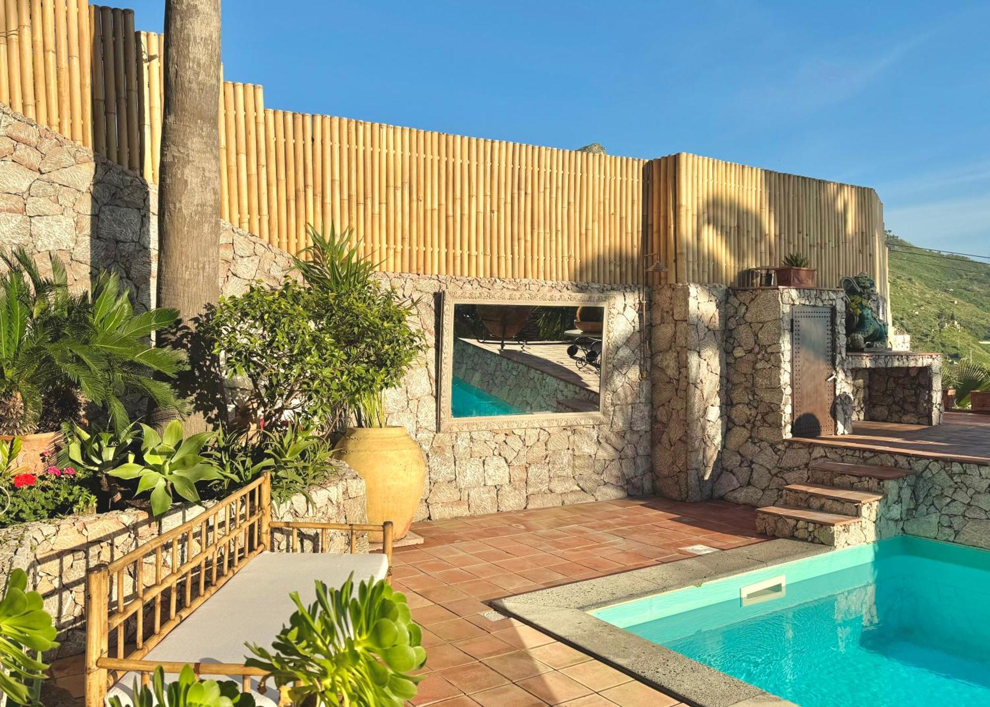 Villa Lou Taormina Private Villa With Panoramic Sea View Pool Dış mekan fotoğraf